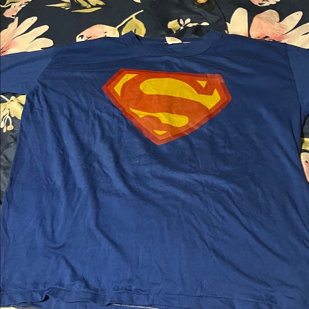 True Vintage Superman/ Vulgar Moose Shirt
